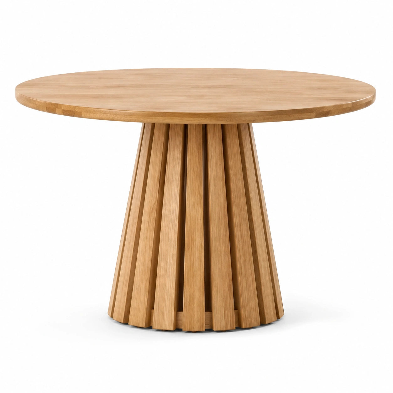 Tavolo Rotondo in Rovere Massello Ø120 cm